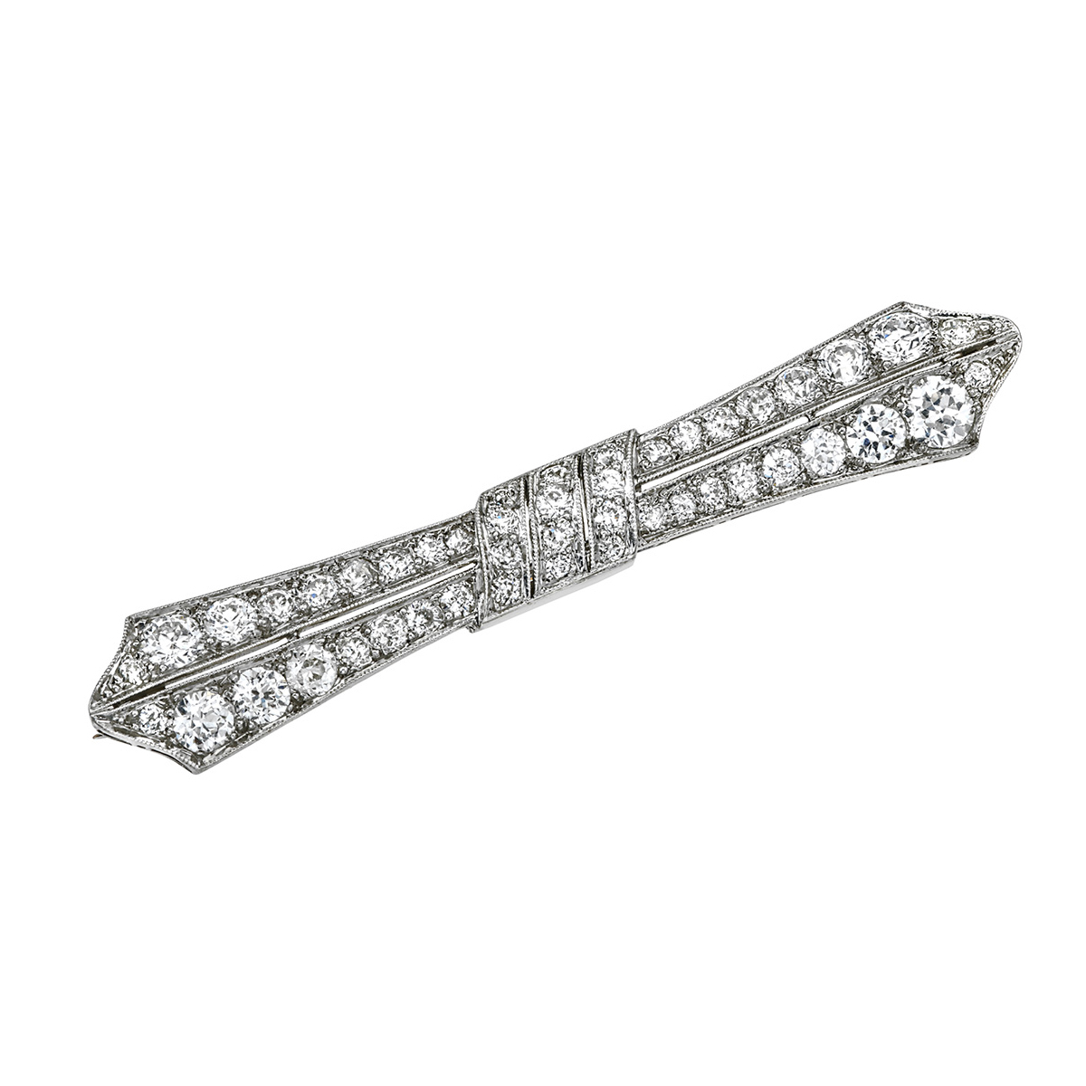 Cartier Diamond Bow Brooch – Diamonds.com